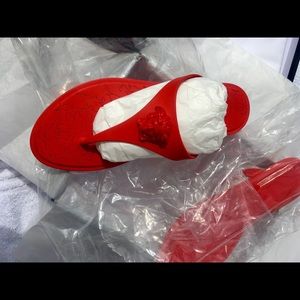 Versace Medusa Palazzo Thong Sandals